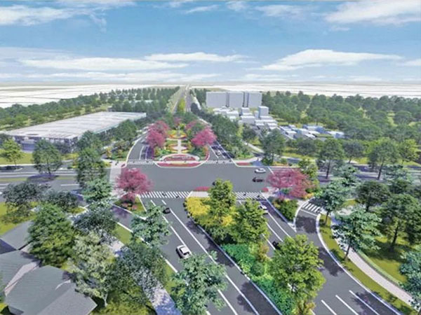 清远市高新区广清大道高新区段景观提升项目
